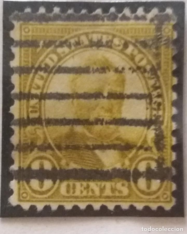 Selos: UNITED STATES, GRANT, 8 CENTS, A&Ntilde;O 1922.