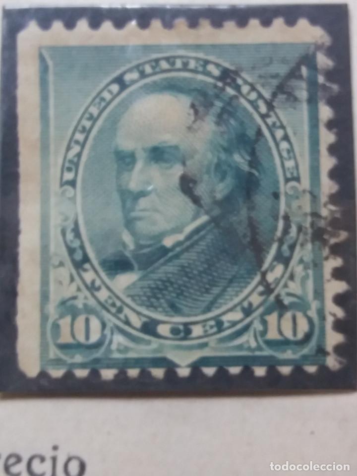 Francobolli: UNITED STATES, 10 CENTS, WEBSTER BUREAU, A&Ntilde;O 1898.