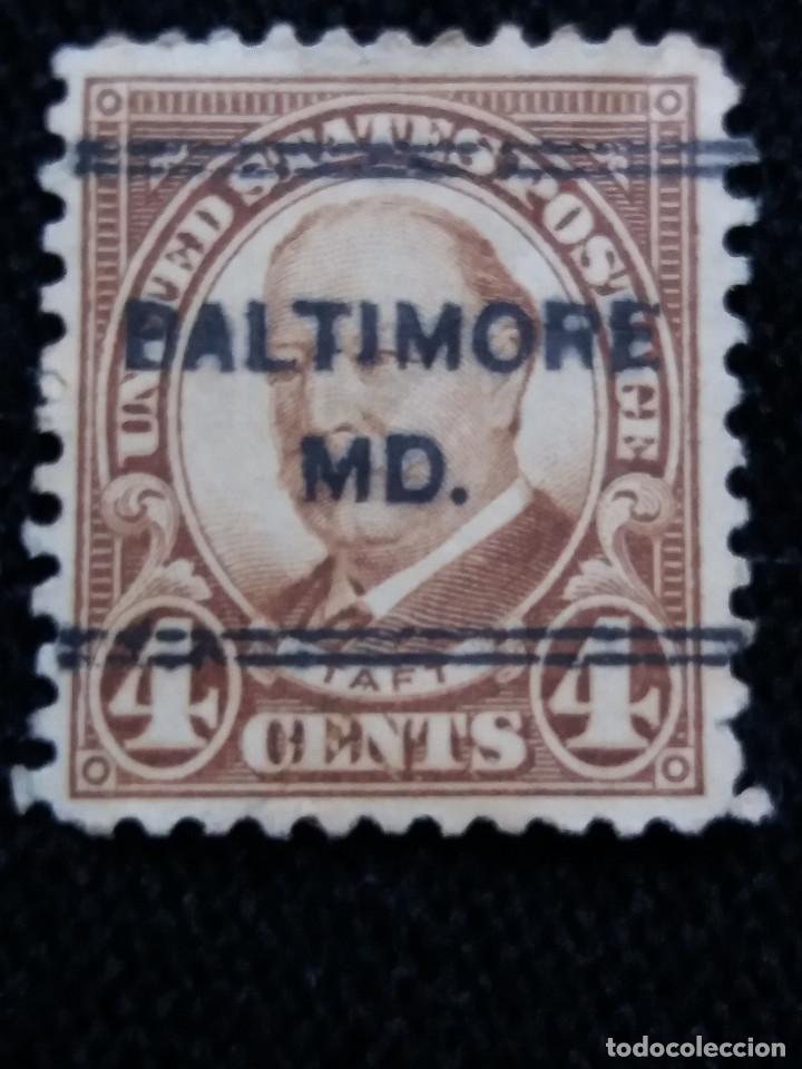 Selos: UNITED STATES, TAFY, 4 CENTS, A&Ntilde;O 1930. SOBREESCRITO.