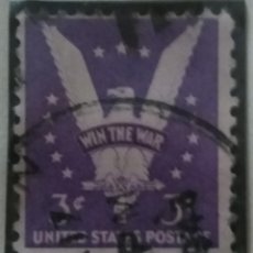 Sellos: UNITED STATES, WIN THE WAR, 3 CENTS, AÑO 1944.