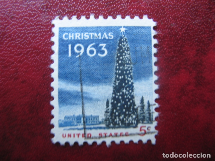 Selos: -estados unidos 1963, navidad, Yvert 755
