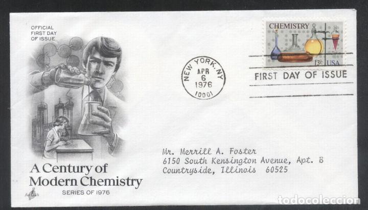 Sellos: United States 1976 Chemistry FDC       K.701
