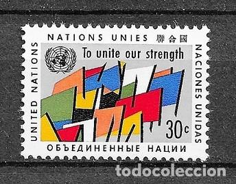 Francobolli: Naciones Unidas, 1961, Serie general,yvert 88,nuevos, MNH**