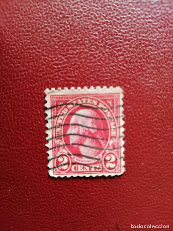 Timbres: ESTADOS UNIDOS - VALOR FACIAL 2 CENTS - A&Ntilde;O 1923 - GEORGE WASHINTON - YV 229
