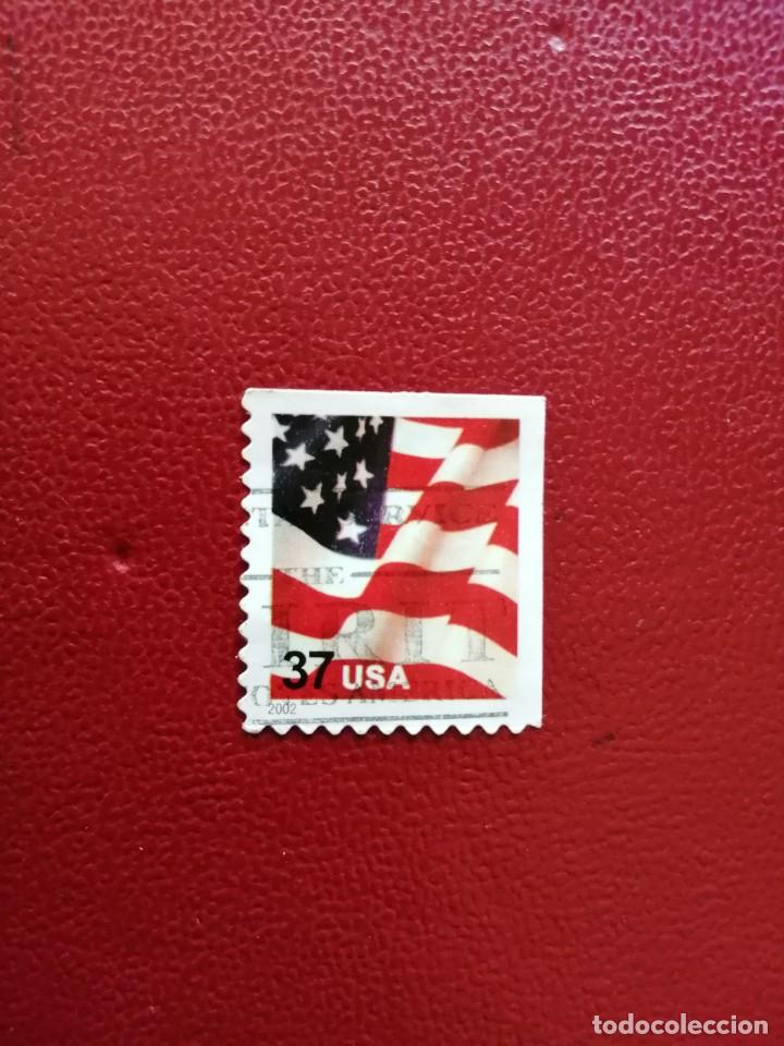 Selos: ESTADOS UNIDOS -VALOR FACIAL 37 - A&Ntilde;O 2002 - BANDERA