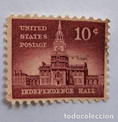 Selos: INDEPENDENCE HALL, UNITED STATES POSTAGE