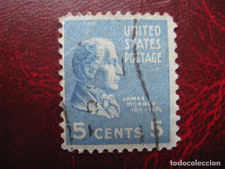 Stamps: +estados unidos,1938, j. monroe, Yvert 375