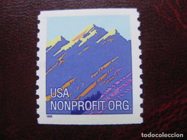 Selos: +estados unidos, 1996, mountain range, Michel 2701