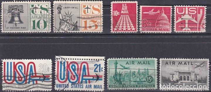 Selos: LOTE DE SELLOS - ESTADOS UNIDOS - USA - AIR MAIL - AVIONES - (AHORRA EN PORTES, COMPRA MAS)