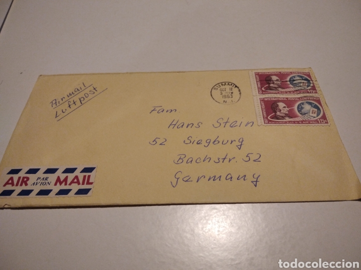 Stamps: Sobre hotel Suburban USA