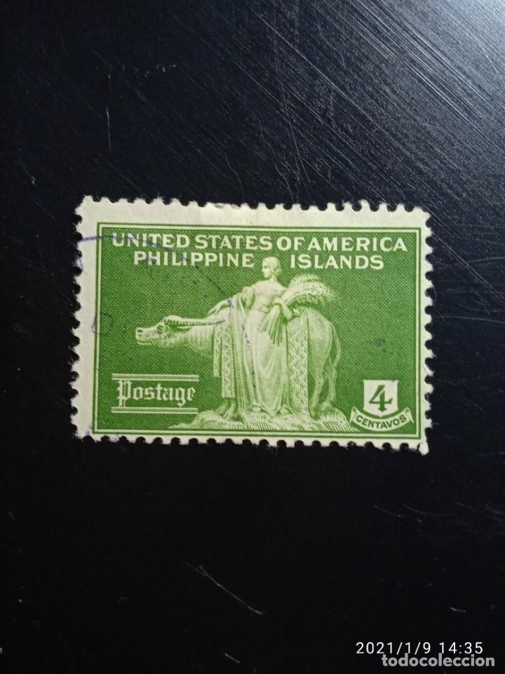 Sellos: UNITED STATES PHILIPPINE ISLANDS, 4 CENTS A&Ntilde;O 1932.
