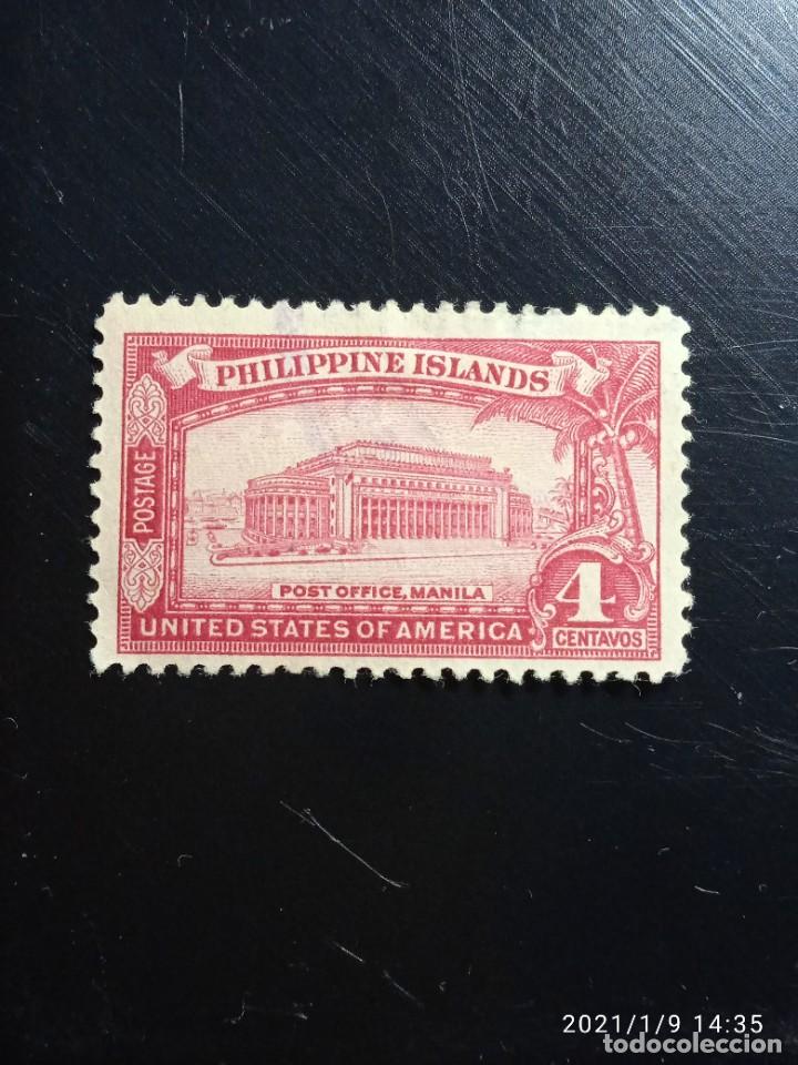 Sellos: UNITED STATES PHILIPPINE ISLANDS, 4 CENTS A&Ntilde;O 1932.