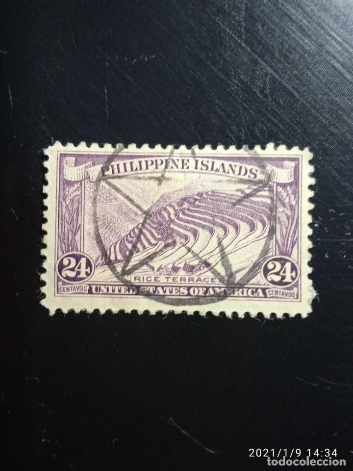 Sellos: UNITED STATES PHILIPPINE ISLANDS, 24 CENTS A&Ntilde;O 1935.