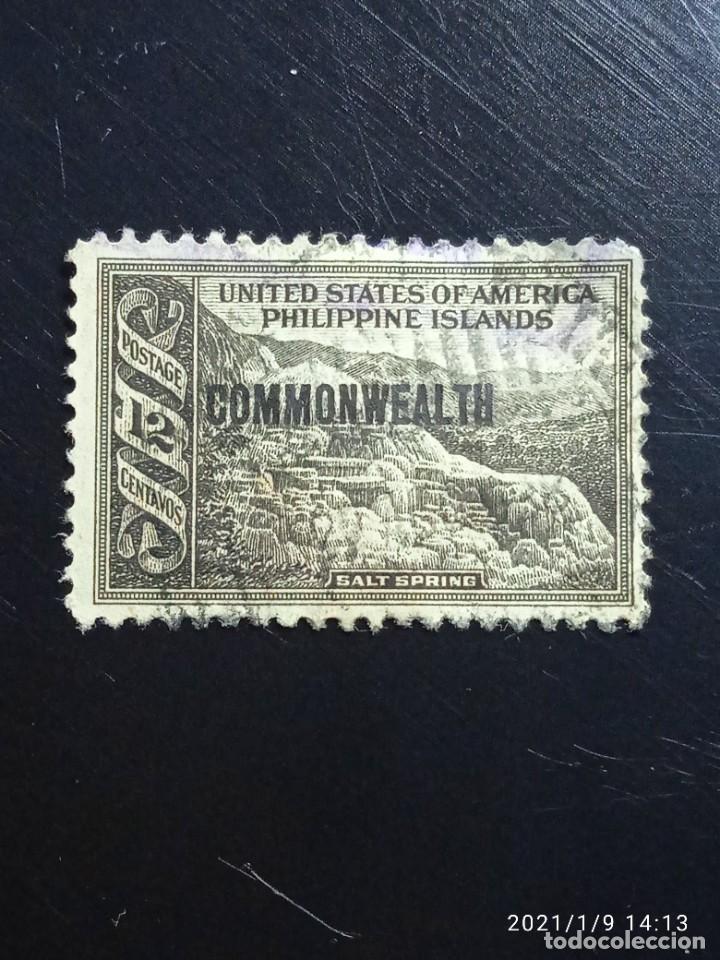 Sellos: UNITED STATES PHILIPPINE ISLANDS, 12 CENTS A&Ntilde;O 1937.