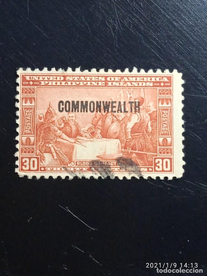 Sellos: UNITED STATES PHILIPPINE ISLANDS, 30 CENTS A&Ntilde;O 1945.