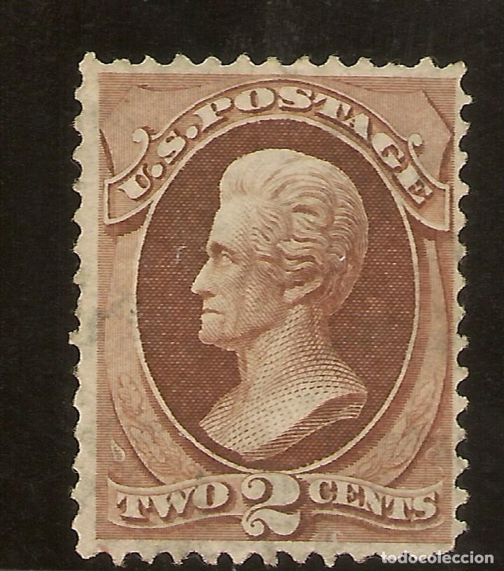 Francobolli: ESTADOS UNIDOS YVERT 51 (*) Mng 2 Cents. Sepia 1870/1882 NL1552