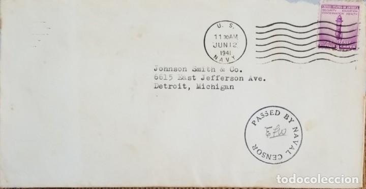 Selos: J) 1941 UNITED STATES, SECURITY EDUCATION CONSERVATION HEALTH, AIRMAIL, CIRCULATED COVER, FROM USA T