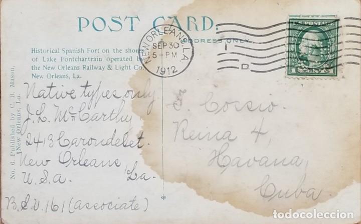 Selos: J) 1912 UNITED STATES, WASHINGTON, PERFINS, POSTCARD, CIECULATED COVER, FROM USA TO CARIBE