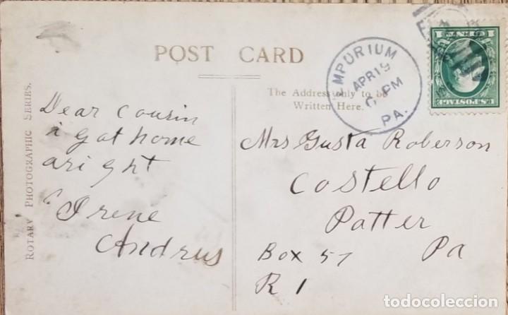 Stamps: J) 1919 UNITED STATES, WASHINGTON, POST CARD, CIRCULATED COVER, FROM USA