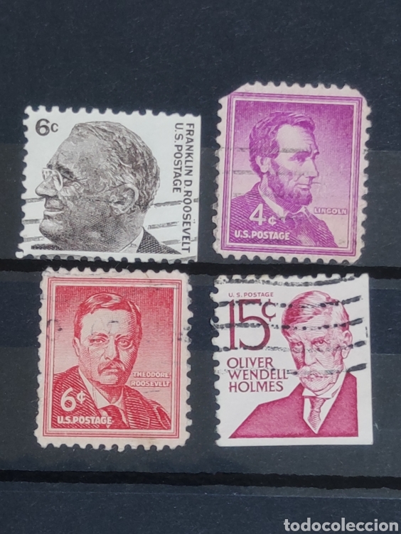 Selos: Sellos de Presidentes, U.S. postage.