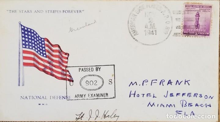 Stamps: J) 1941NUNITED STATES, FLAG, THE STARS AND STRIPERS FOREVER, SECURITY EDUCATION CONSERVATION HEALTH,
