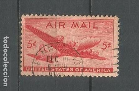Stamps: ESTADOS UNIDOS CORREO AEREO YVERT NUM. 33 USADO