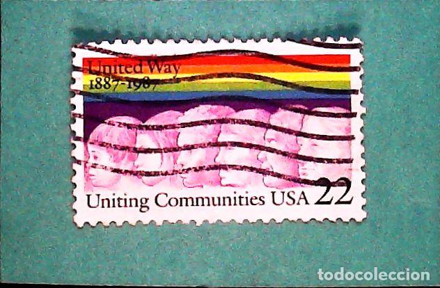 Stamps: Francobollo usato timbrato USA Stati Uniti