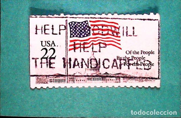 Stamps: Francobollo usato timbrato USA Stati Uniti