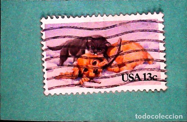Stamps: Francobollo usato timbrato USA Stati Uniti