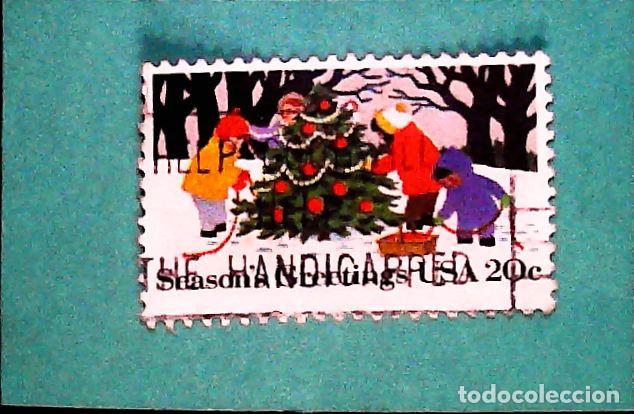 Stamps: Francobollo usato timbrato USA Stati Uniti