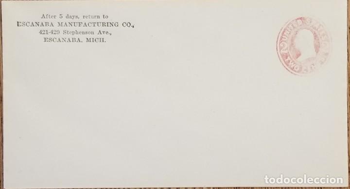Selos: J) 1910 UNITED STATES, WASHINGTON, ERROR FROM IMPRESSION, POSTAL STATIONARY, XF