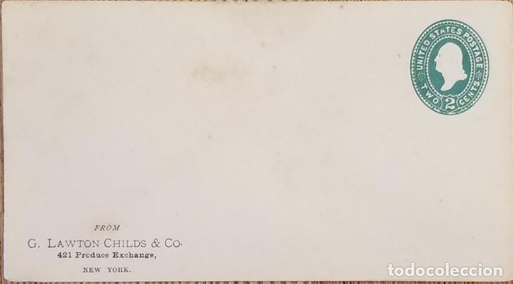 Sellos: J) 1915 UNITED STATES, WASHINGTON, POSTAL STATIONARY, XF