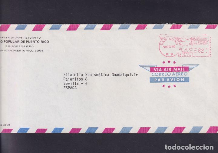 Timbres: -estados unidos FRANQUEO MECANICO PB615745, SAN JUAN P.R.. circulada