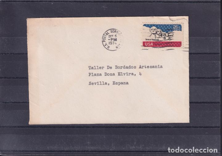 Briefmarken: -estados unidos A81, circulada matasellos RODILLO MUDO U.S. POSTAL SERVICE. GA 300 / PM