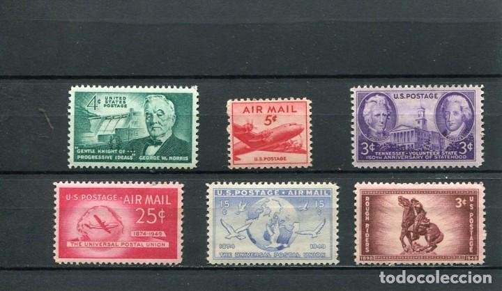 Timbres: LOTE DE SELLOS DE ESTADOS UNIDOS DE AMERICA USA A&Ntilde;O 1949 NUEVOS CON GOMA