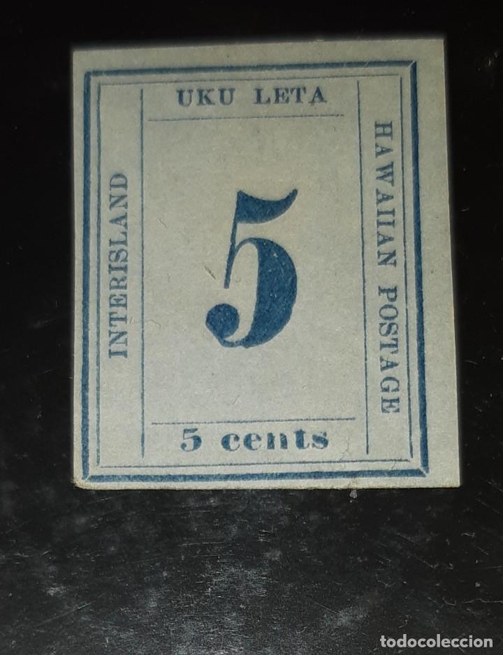 Sellos: HAWAI,Valos cinco centavos - Foto 1