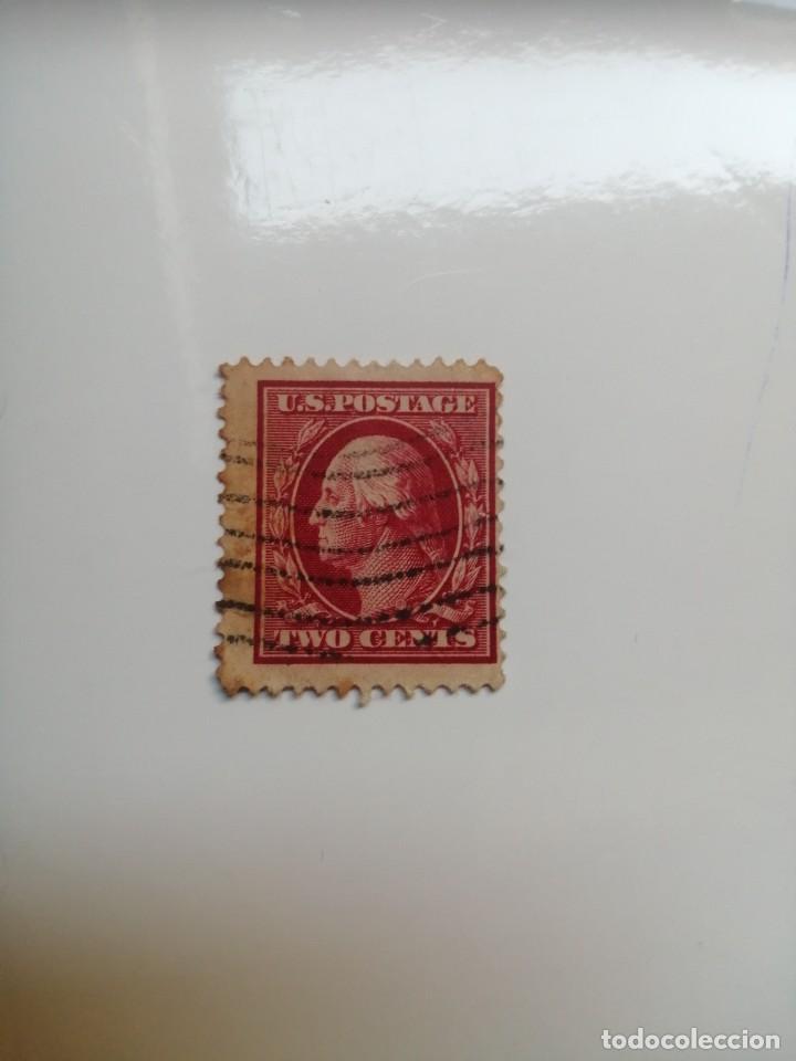 Sellos: ESTADOS UNIDOS - TWO CENTS - PRESIDENTE: GEORGE WASHINGTON