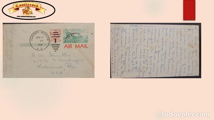 Francobolli: O) 1906 CANAL ZONE, POSTAL STATIONERY, FROM QUARRY HEIGHTS, CIRCULATED TO USA