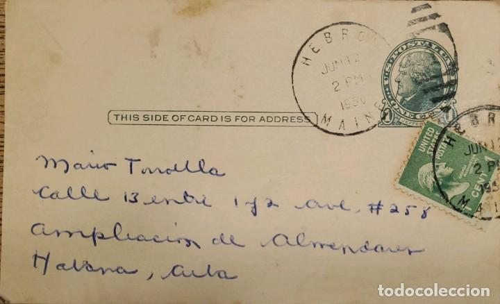 Timbres: J) 1956 UNITED STATES, WASHINGTON, AIRMAIL, CIRCULATED COVER, FROM USA TO CARIBE