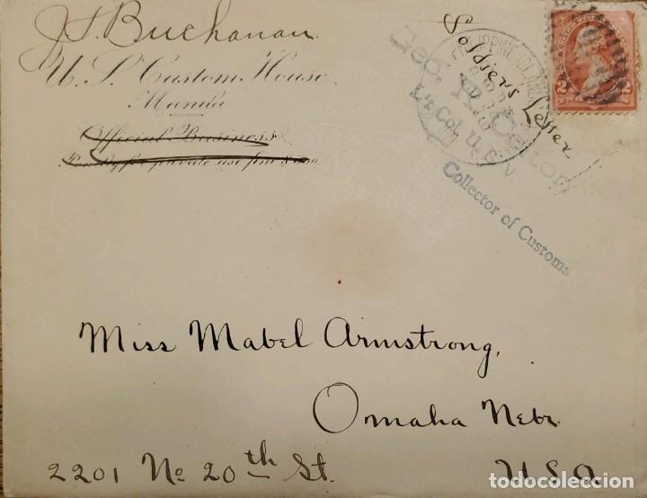 Timbres: J) 1960 UNITED STATES, WASHINGTON, SOLDIERS LETTER, AIRMAIL, CIRCULATED COVER, INTERIOR MAIL WITHIN