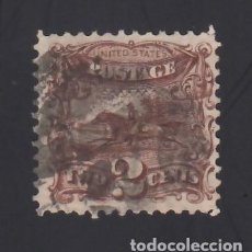 Sellos: ESTADOS UNIDOS, 1869 YVERT 30, 2 ¢, MARRÓN OSCURO