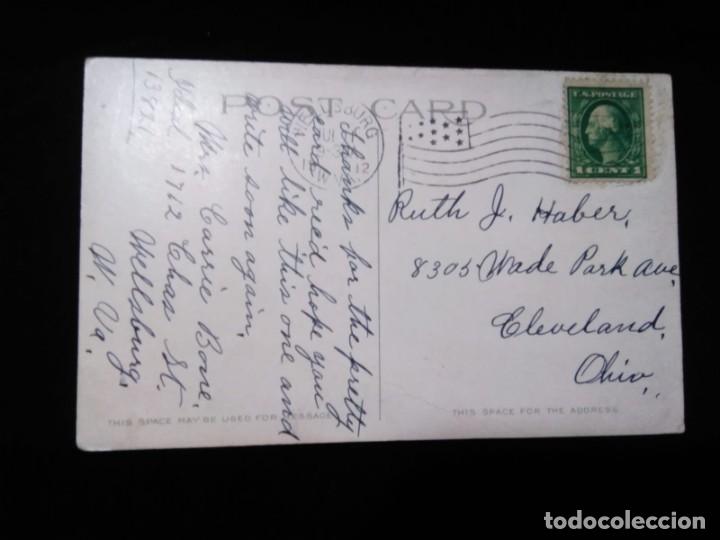 Stamps: J) 1912 UNITED STATES, WASHINGTON, POSTCARD, CIRCULATED COVER, FROM USA TO OHIO