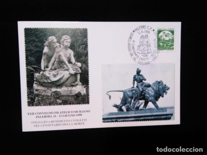 Stamps: J) 1999 ITALY XXII SILIAN PHILATELIC CONGRESS, FDC