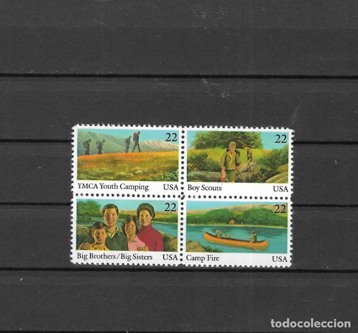 Briefmarken: ESTADO UNIDO N&ordm; 1605 AL 1608(**)