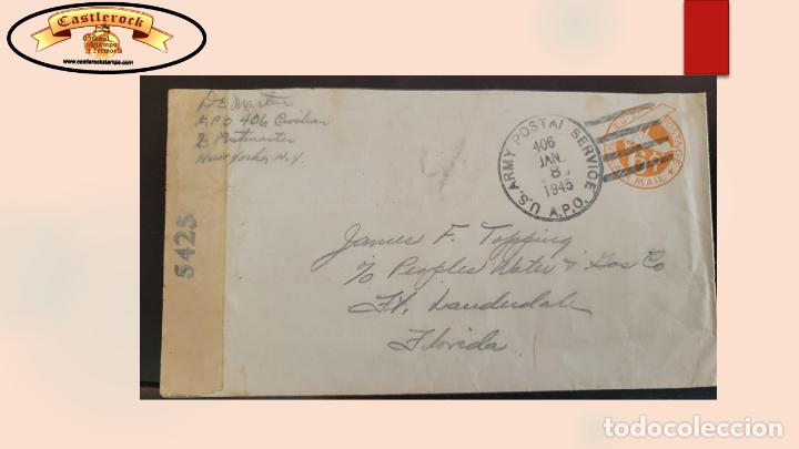 Briefmarken: O) 1945 UNITED STATES, - USA, ARMY POSTAL SERVICE, A.P.O.STAMPED ENVELOPE AND AIR LETTER,&nbsp; AIRPLANE
