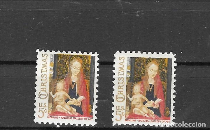 Briefmarken: ESTADO UNIDO N&ordm; 815 al 815A (**)