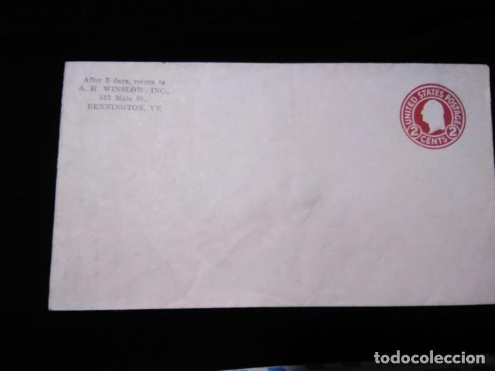 Stamps: J) 1918 UNITED STATES, WASHINGTON, POSTAL STATIONARY 2 CENTS RED, XF
