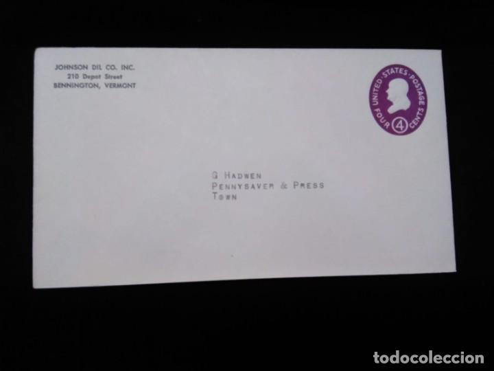 Stamps: J) 1952 UNITED STATES, WASHINGTON, POSTAL STATIONARY, XF