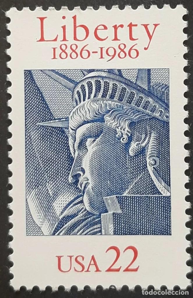 Timbres: ESTADOS UNIDOS 1986 CENTENARIO DE LA ESTATUA DE LA LIBERTAD. NUEVO - MNH.