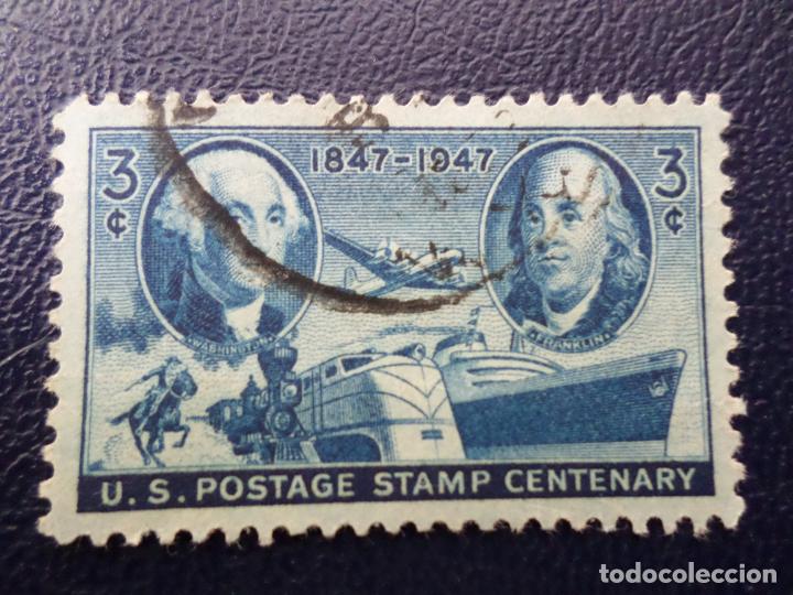 Sellos: -estados unidos, 1947, centenario del sello, Yvert 499